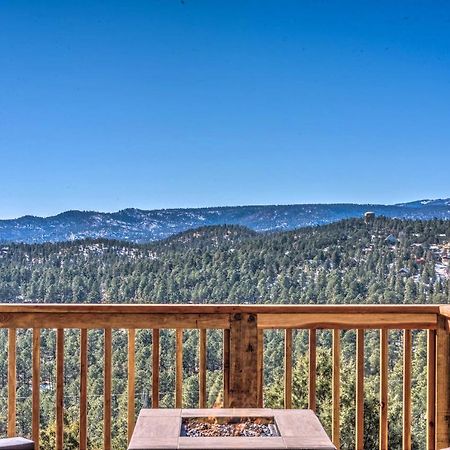 Mountains Majesty Cabin With Hot Tub And Mtn Views! Vila Ruidoso Exterior foto