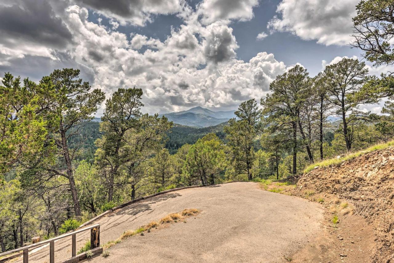 Mountains Majesty Cabin With Hot Tub And Mtn Views! Vila Ruidoso Exterior foto