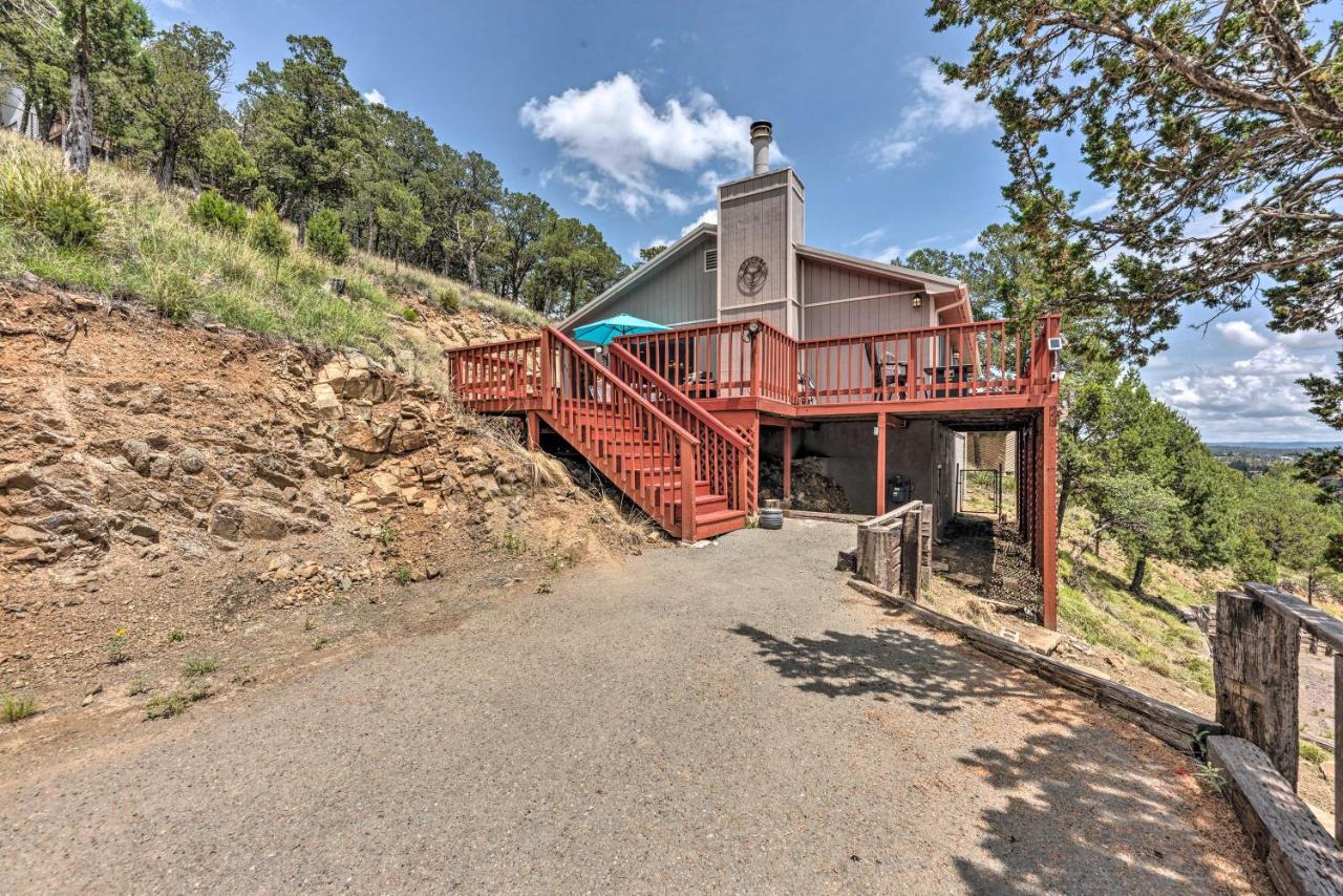 Mountains Majesty Cabin With Hot Tub And Mtn Views! Vila Ruidoso Exterior foto