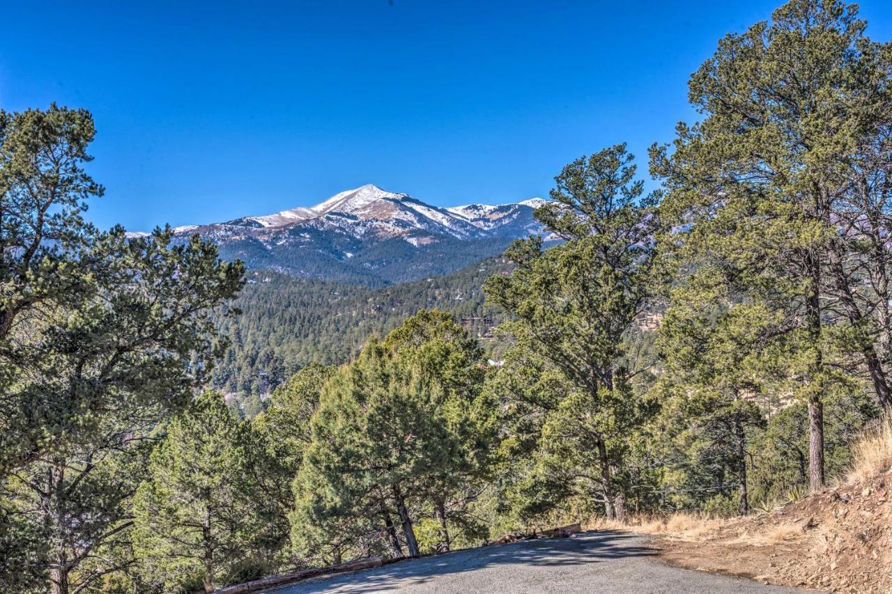 Mountains Majesty Cabin With Hot Tub And Mtn Views! Vila Ruidoso Exterior foto